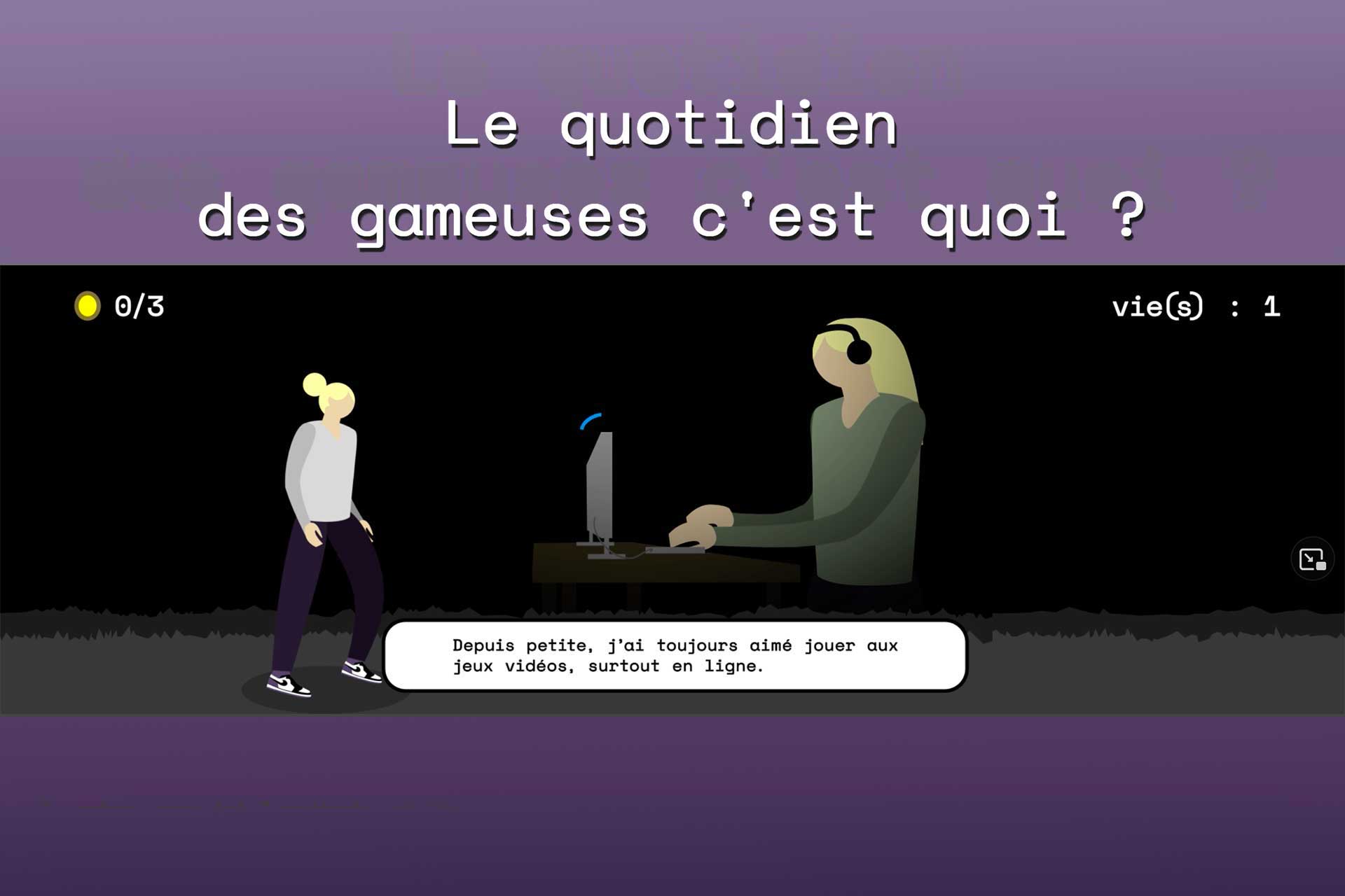 Le quotidien des gameuses